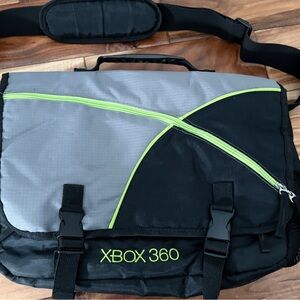 Xbox 360 Black and Gray Messenger Bag
